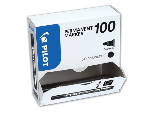 Märkpenna Pilot 100 svart