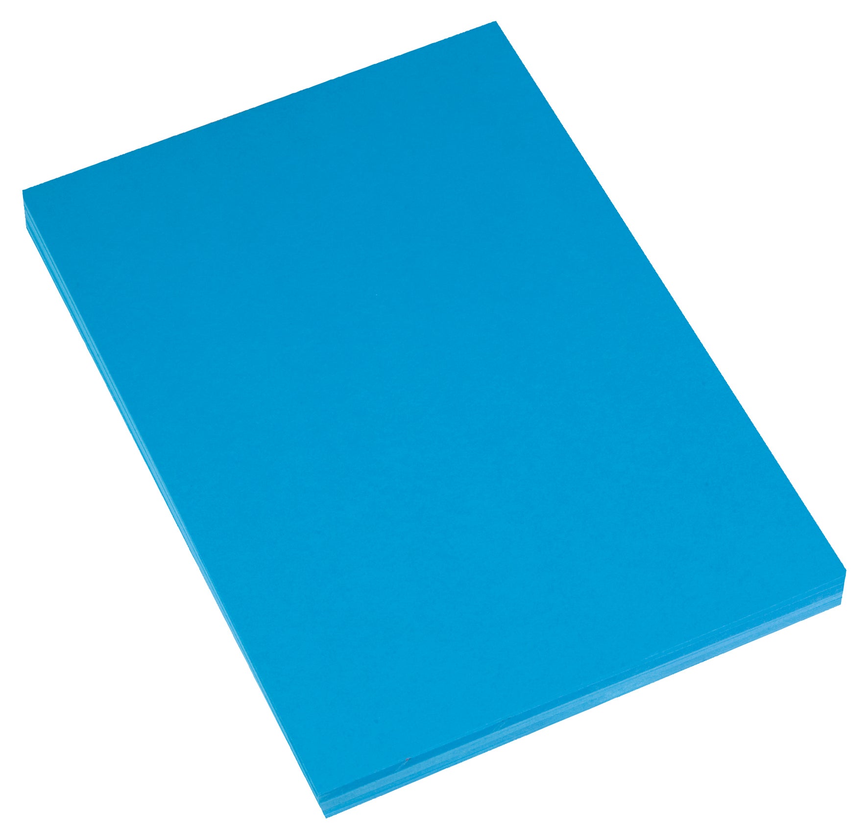 Kartong 225g 45x64 cm klarblå 10/fp