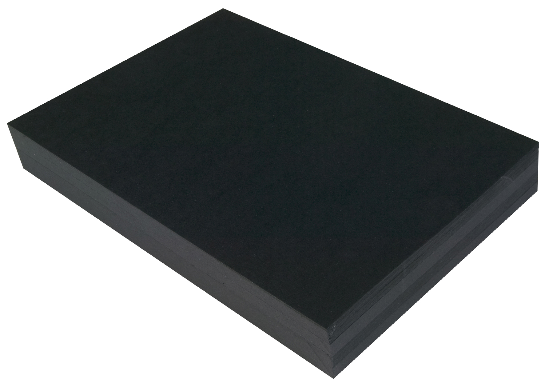Kartong 225g 45x64cm svart 10/fp