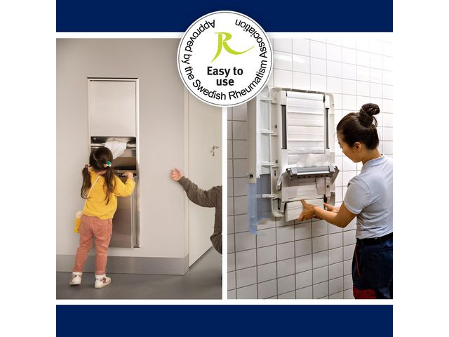 Dispenser TORK H5 PeakServe Mini svart
