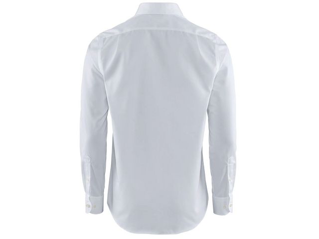 Skjorta BERKELEY Plainton tail vit S