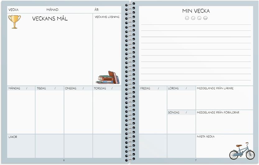 Kalender Min Elevdagbok