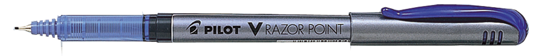 Fiberpenna Pilot V Razor bl&aring;