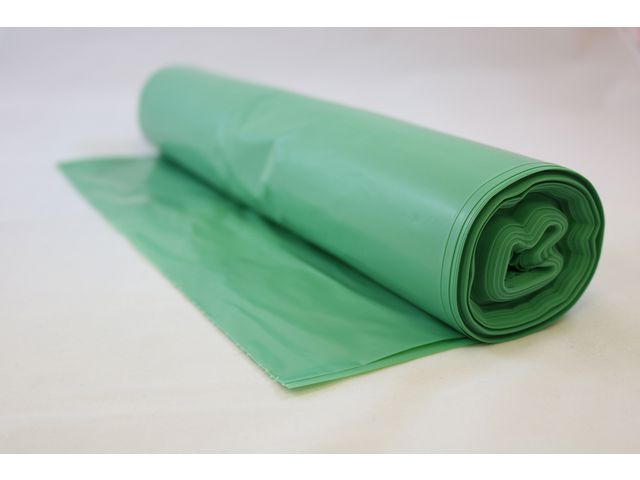 Plastsäck Bio 70L 32my grön 25/rl