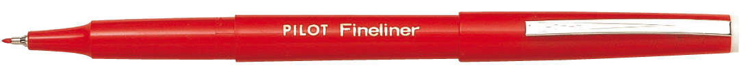 Penna Pilot Fineliner 0,4 r&ouml;d