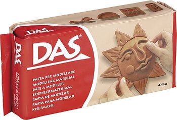 Lera lufttorkad 1kg terrakotta