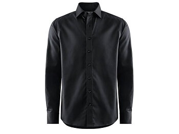 Skjorta BERKELEY Plainton reg svart 5XL