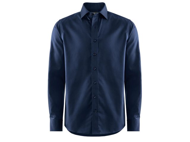 Skjorta BERKELEY Plainton reg marin S