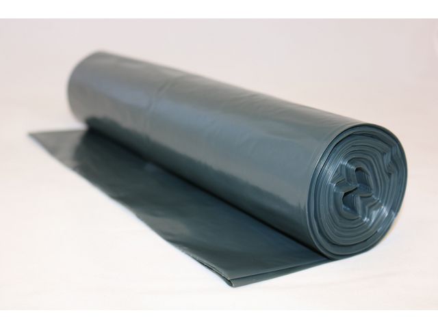 Plastsäck COEX R100% 125L 40my sv 25/rl