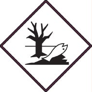 Farligt gods-etiketter Marine Pollutant 250 st/rulle