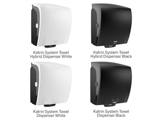 Handduk KATRIN System Plus&nbsp;M2 vit 6/fp