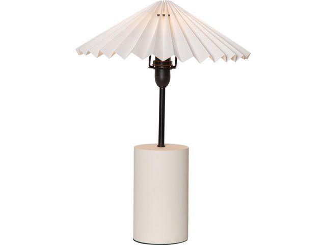 Lampa Stila stjärna/skärm 50x35cm vit