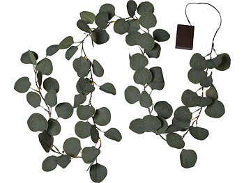 Ljusslinga Eucalyptus timer 180cm