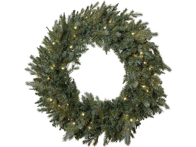Krans Greyland med belysning 80cm LED