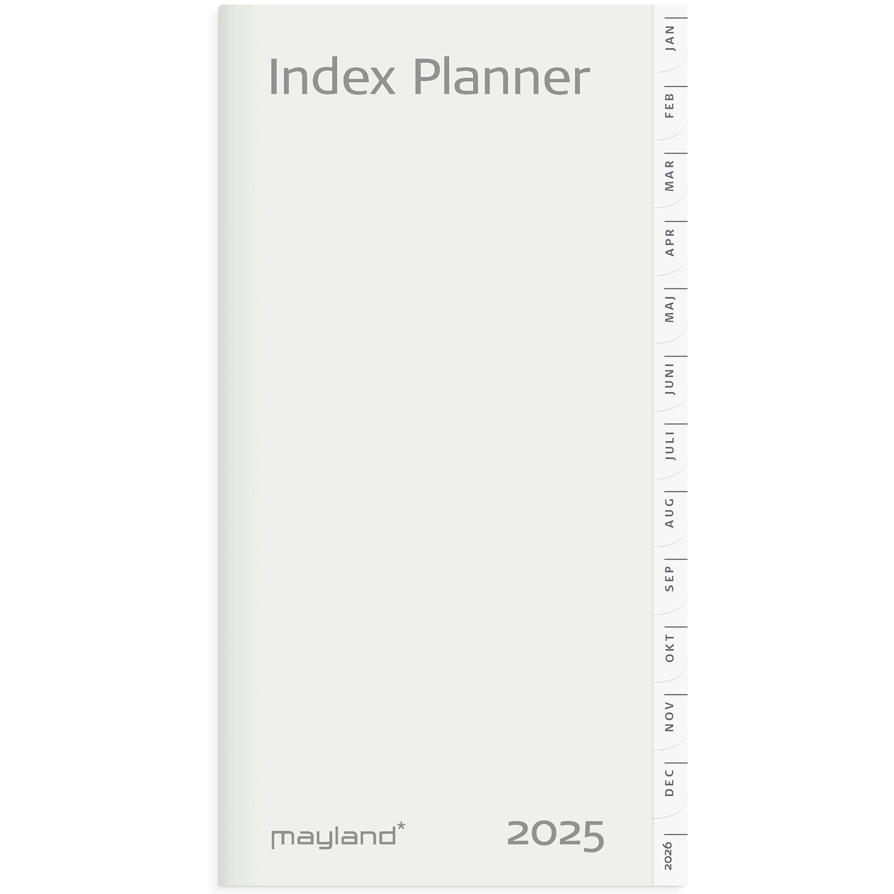Index Planner månedskal refill