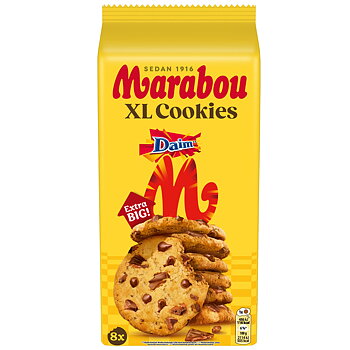 Kakor Marabou XL Cookies Daim 10x184 g