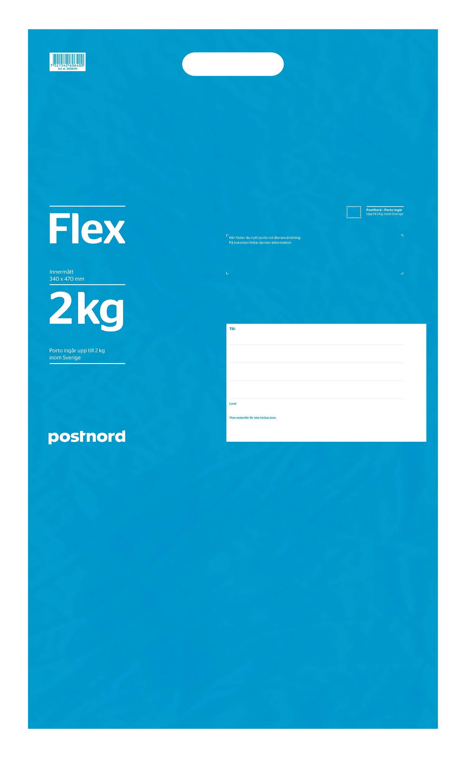 Påse Flex Blå