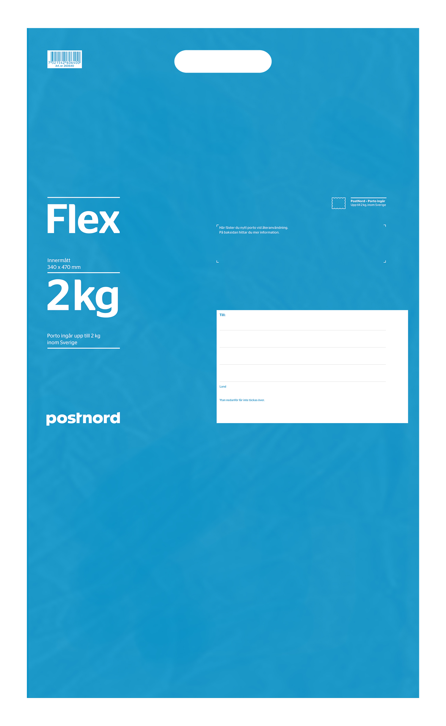Påse Flex Blå