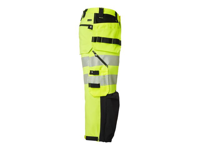 Hantverksbyxa 3/4 stretch varsel kl1