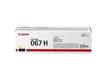 Toner CANON 067H 2,35K gul