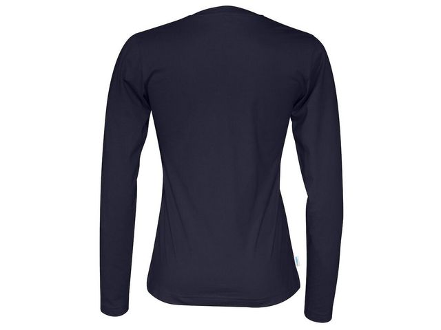 T-shirt LÄ 141019 GOTS dam marin XS