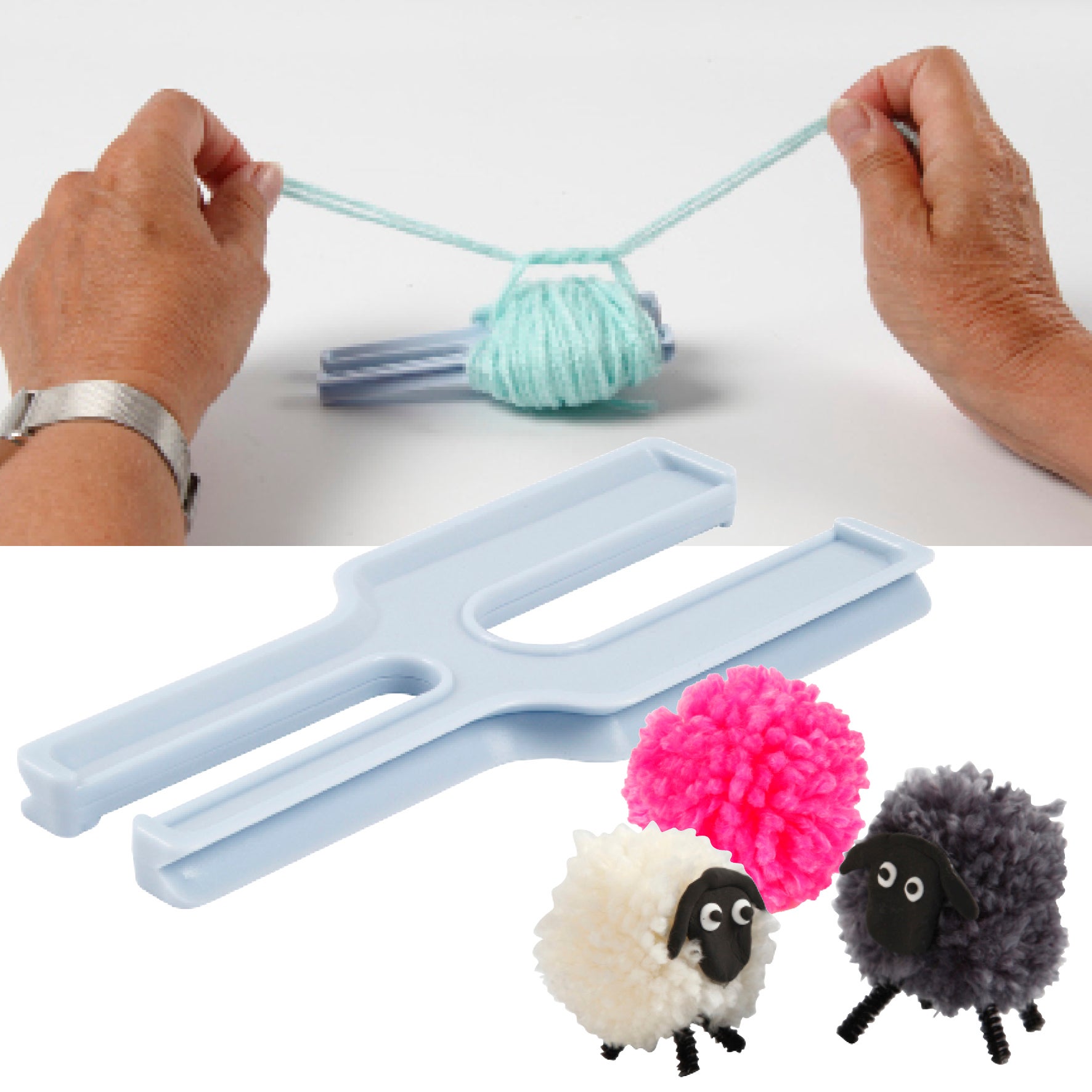 Pompom verktyg
