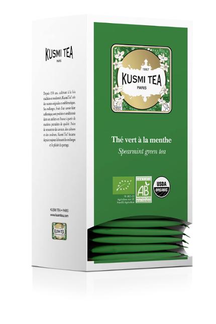 Te KUSMI Eko Spearmint green tea 25/fp
