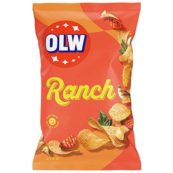 Chips OLW Ranch 18x275 g