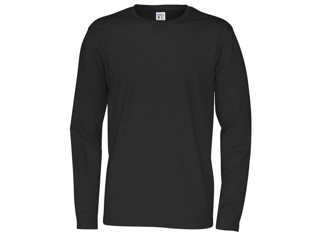 T-shirt LÄ 141020 GOTS svart S