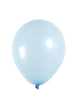 Ballonger rund ljusblå 10/fp