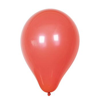 Ballonger rund 23cm röd 10/fp