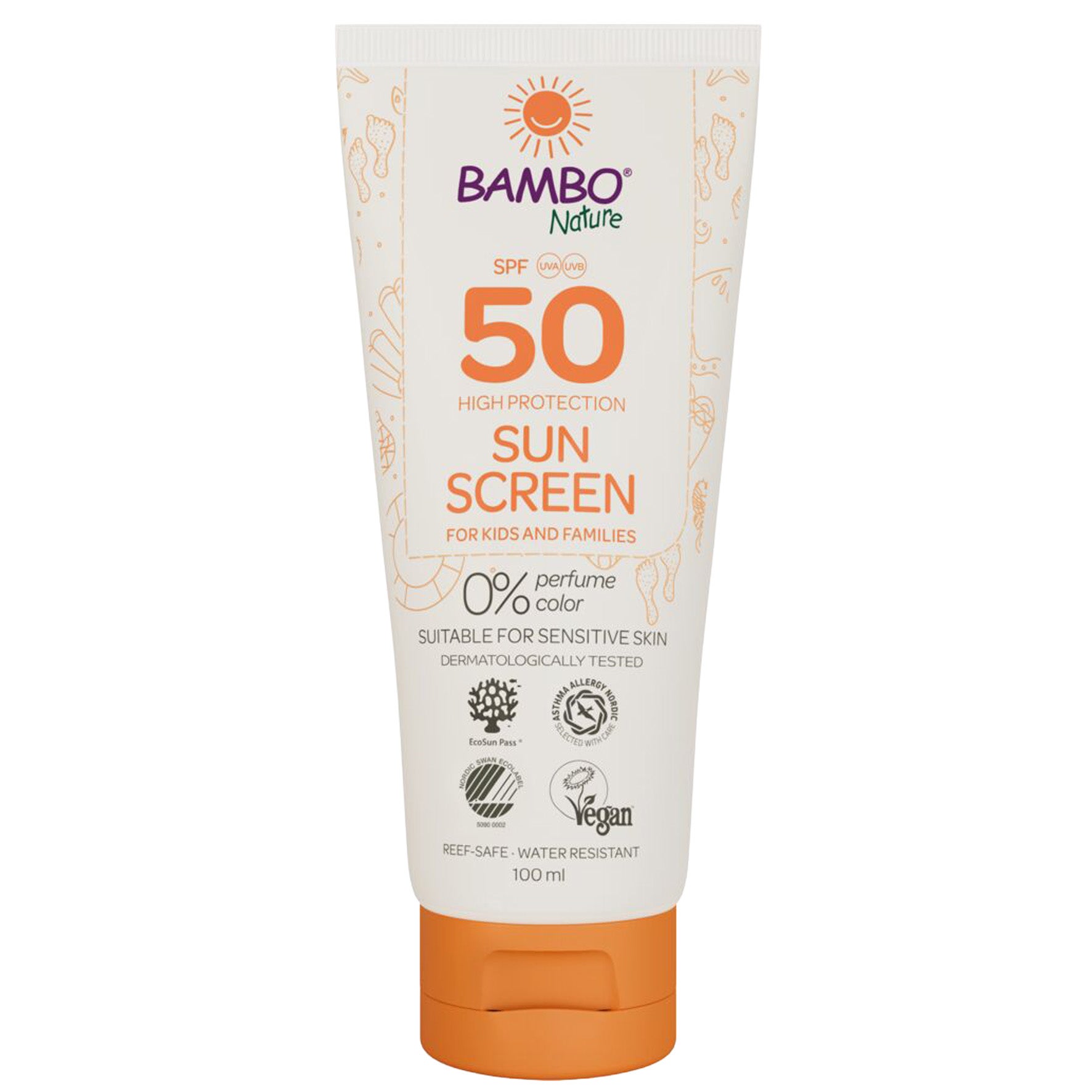 Solkräm Bambo Nature Spf 50 100 ml