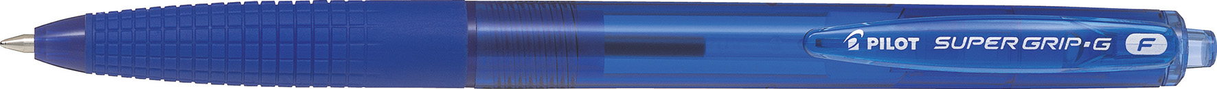 Kulspetspenna Super Grip fin bl&aring;