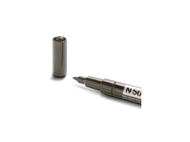 Märkpenna perm. PENTEL N50S rund svart