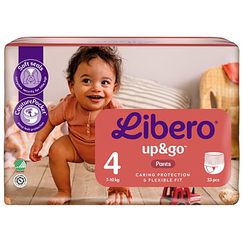 Blöjor Libero Up&Go 4, 7–10 kg 33-pack