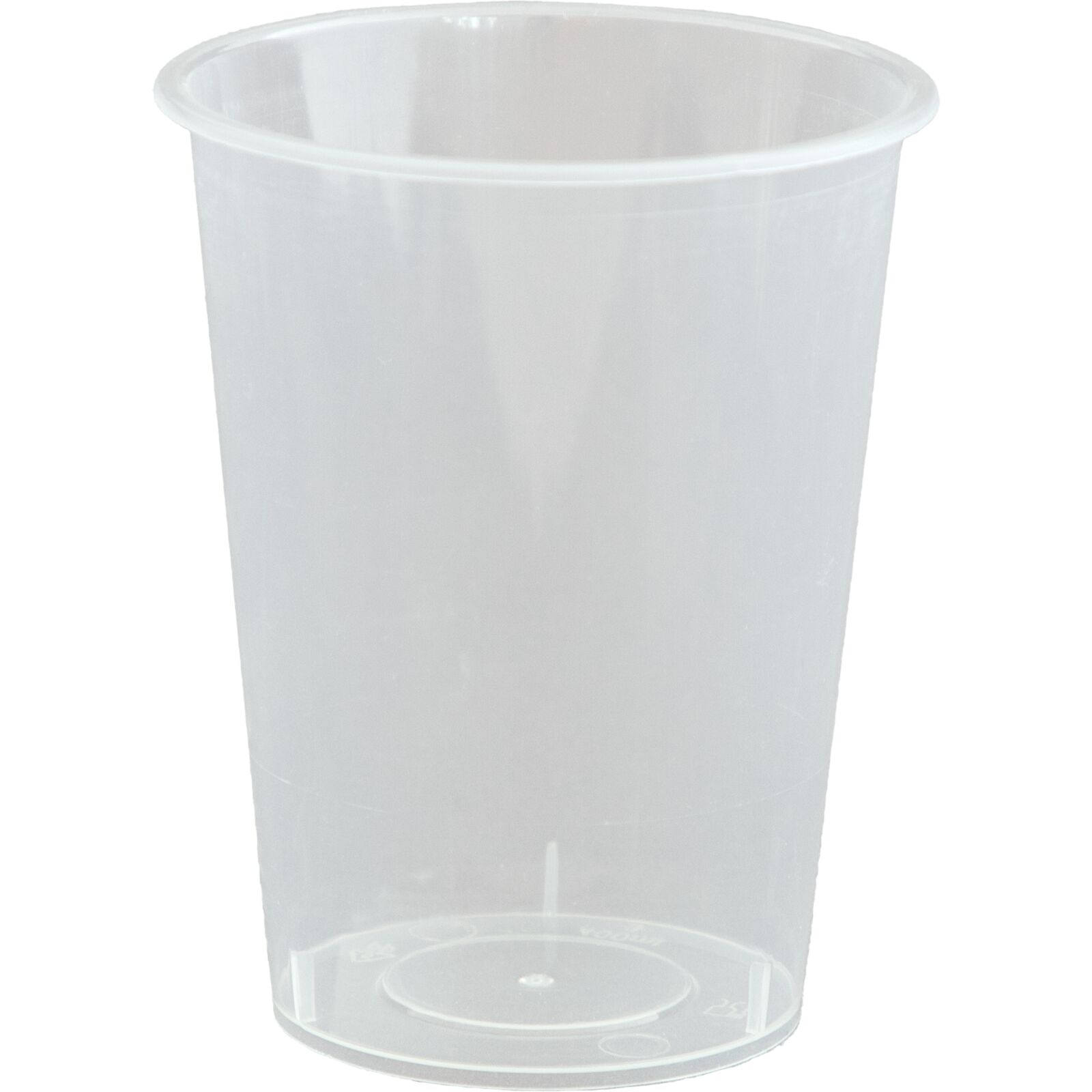 Plastglas flergångs klar 30 cl 25-pack