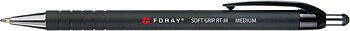 Kulpenna Foray Soft Grip svart