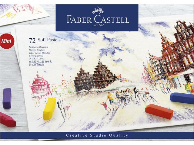 Torrastellkrita Soft FABER CASTELL 72/fp