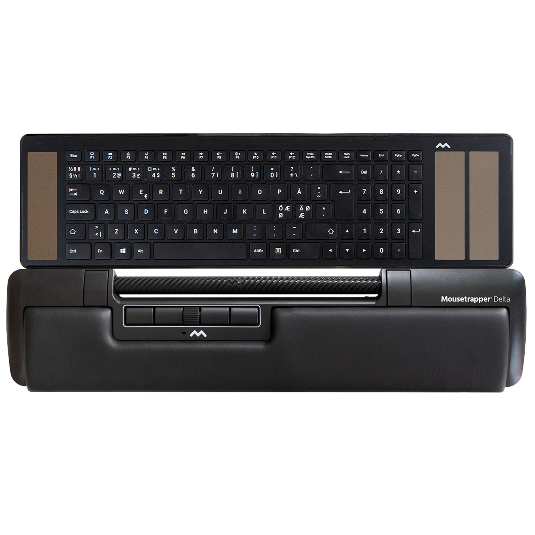 Ergonomiskt mus- och tangentbordspaket Delta + Type