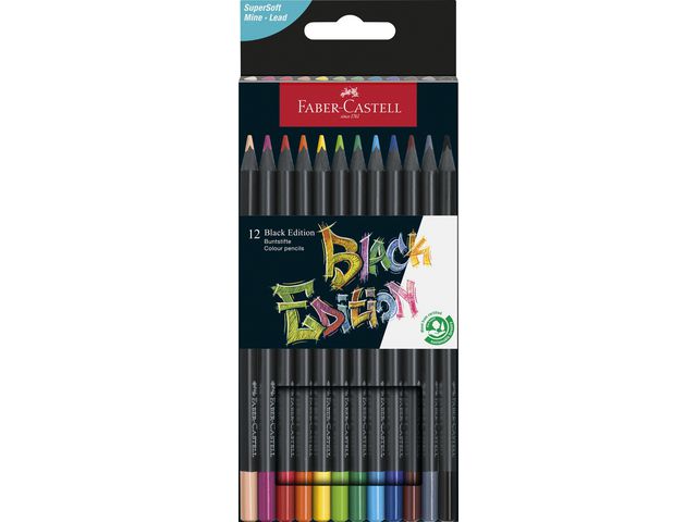 F&auml;rgpenna Black Edition 12/fp