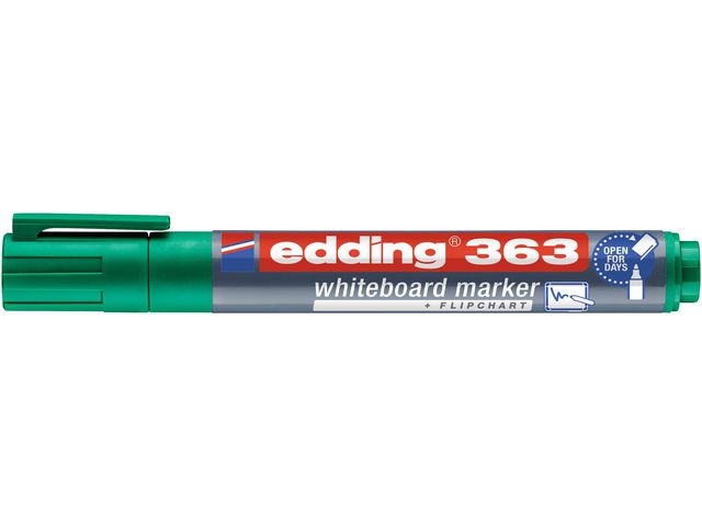 Whiteboardpenna EDDING 363 grön