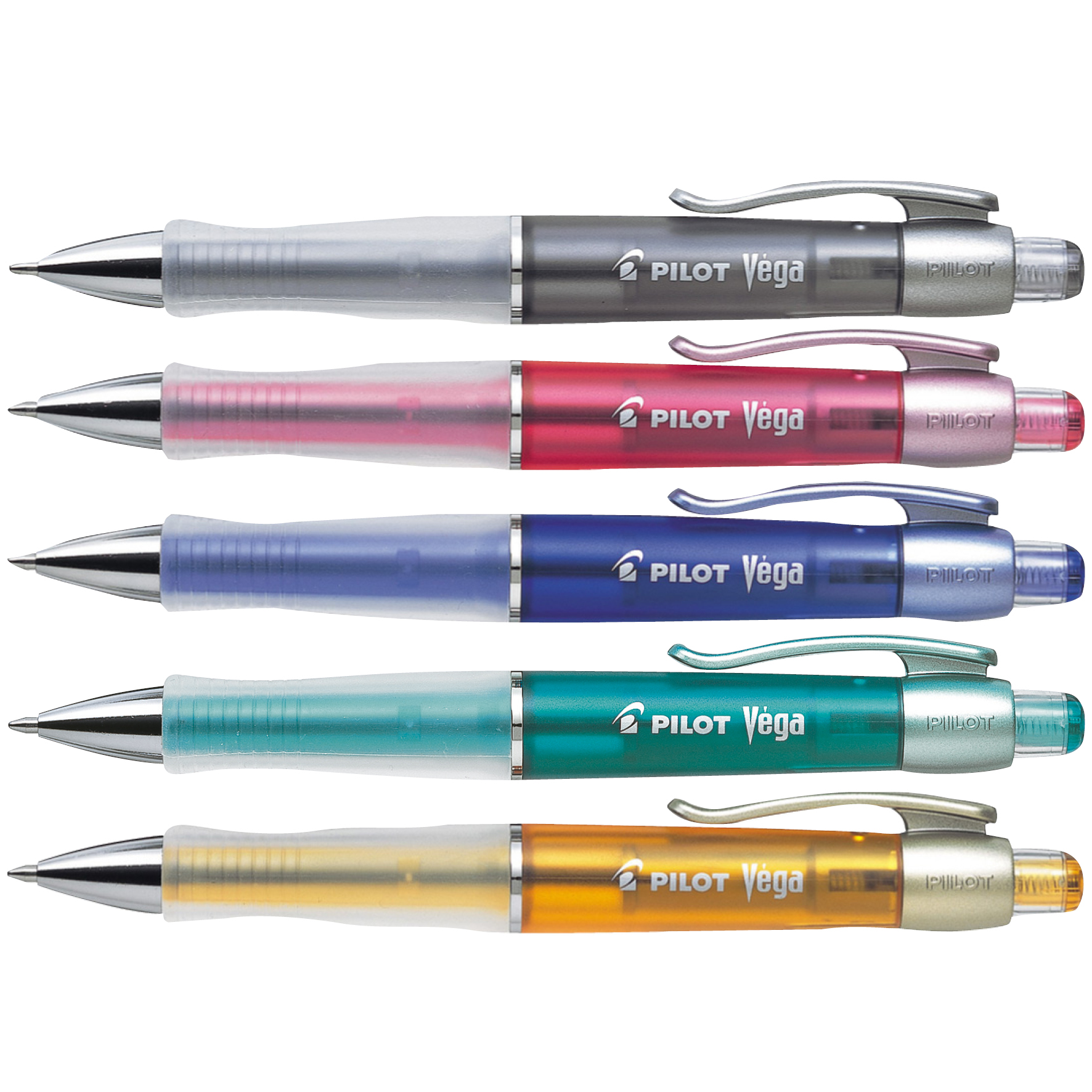Kulspetspenna Pilot Vega osorterade f&auml;rger
