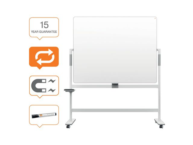 Whiteboard mobil Move & Meet 150x120 cm