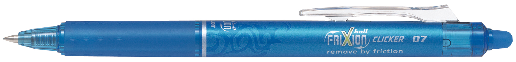 Kulspetspenna Frixion Clicker 07 ljusbl&aring;