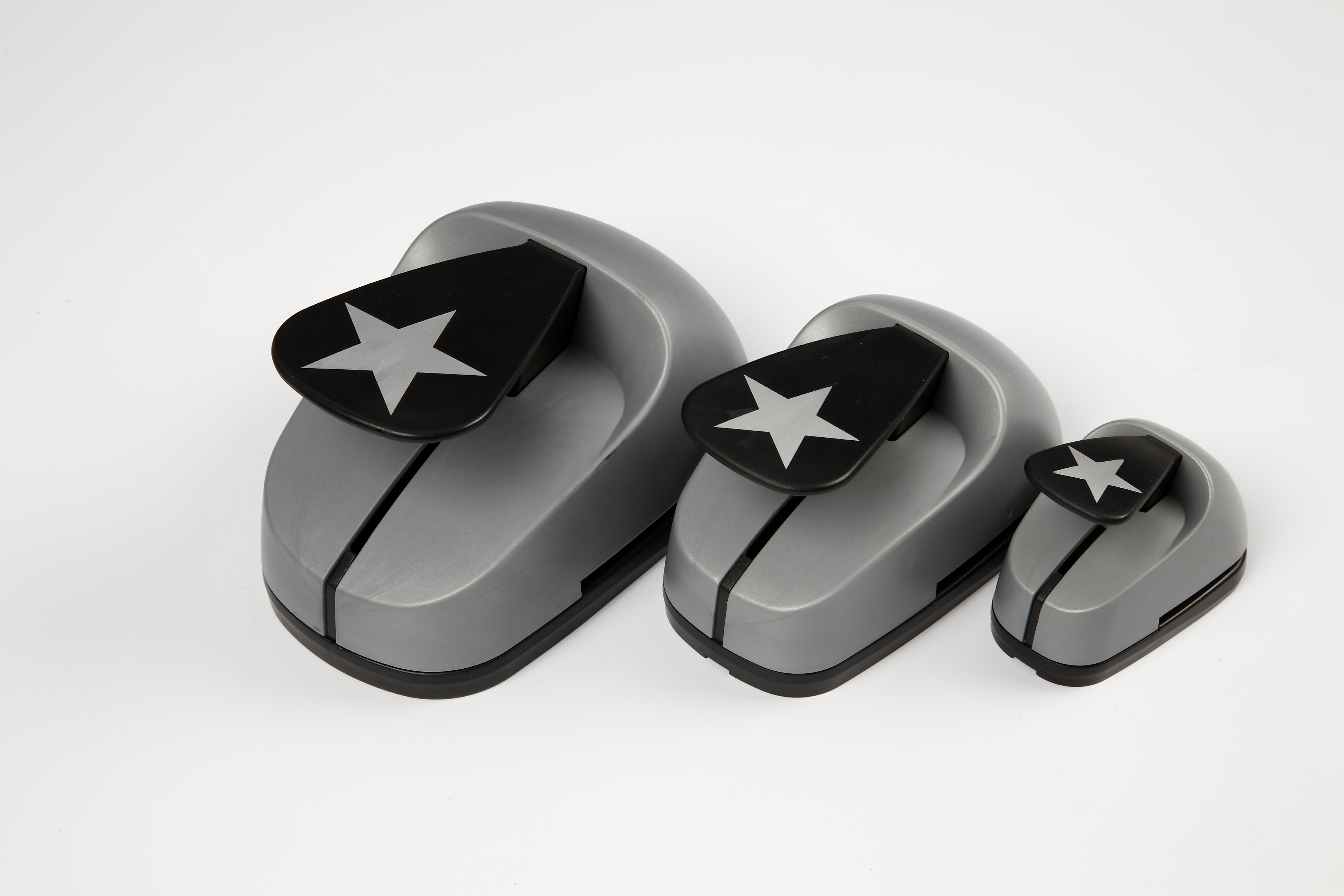 Pappersstans stj&auml;rna 3 st/fp