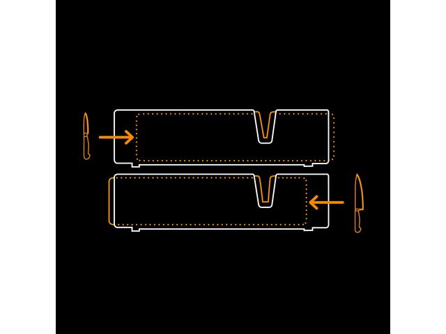 Knivslip FISKARS Edge roll-sharp 16,5cm