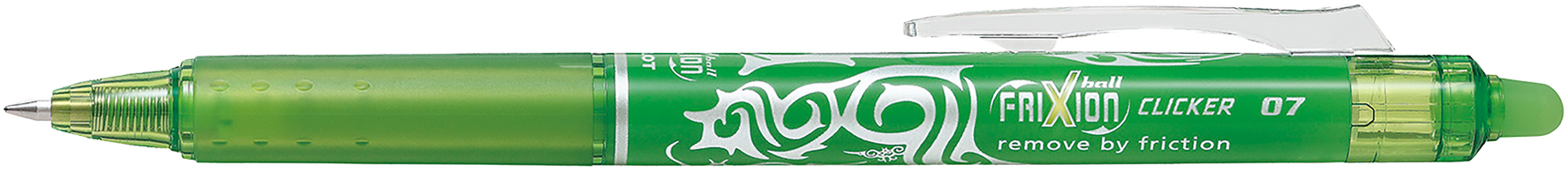 Kulspetspenna Frixion Clicker 07 ljusgr&ouml;n