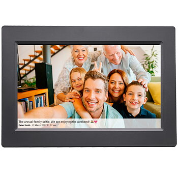 Fotoram Smart 10.1" Svart