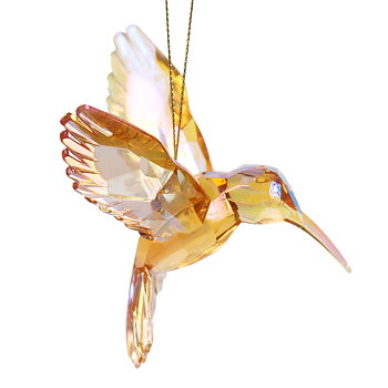 Julgransdek Kolibri amber