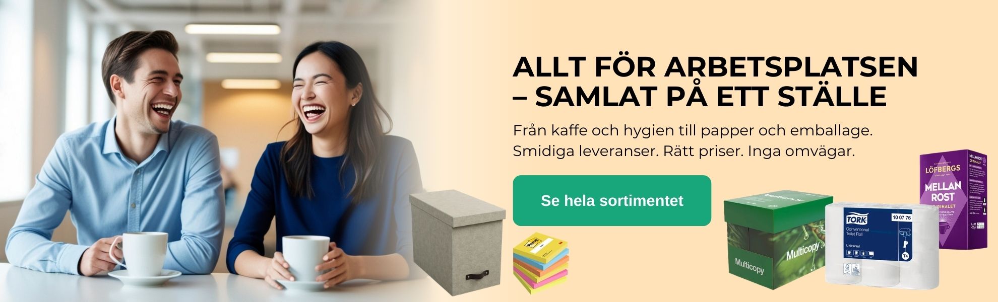 Allt f&ouml;r arbetsplatsen - Visa sortiment